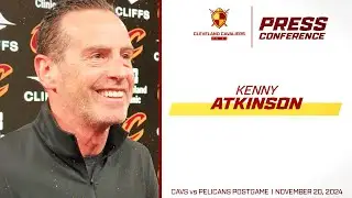 Cavaliers Head Coach Kenny Atkinson Speaks To Media After 128-100 Win Vs. Pelicans