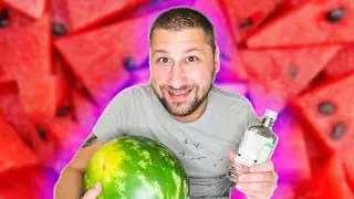 Drunken WATERMELON! A Simple Method Without Syringes or Poking!