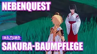 Genshin Impact ~ Nebenquest ~ Sakura Baumpflege ~ Inazuma ~ Miyuki