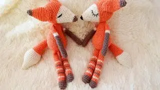 ♥♥ Лисички крючком ♥ новая игрушка ♥♥