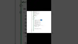 Do-while loop in mikroC for PIC. #electronics #code #tutorial