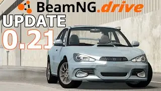 REMASTER KOLEJNEJ MAPY I DUŻO ZMIAN | BeamNG.drive UPDATE 0.21 - Omówienie Aktualizacji 📥