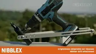 Просечные ножницы-насадка на дрель для резки металла EDMA NIBBLEX UNIVERSAL 017255