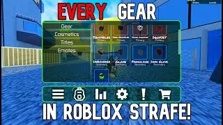 I Got EVERY Gear in Roblox Strafe!