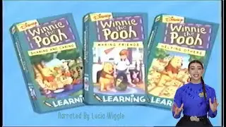Winnie The Pooh Learning VHS Trailer Narrated By Lucia Wiggle