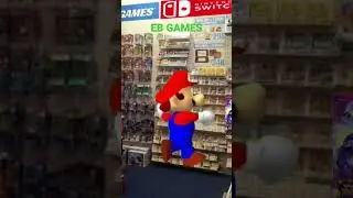Mario goes to EB games