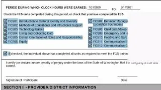 Paraeducators in Tukwila SD: Reports to track Fundamental Course of Study & General Course of Study
