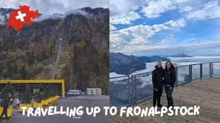 Travelling up Fronalpstock & Stoos Lodge Room Tour | Switzerland 🇨🇭