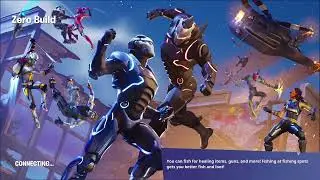 Fortnite Zero-Build Gameplay PlayStation 5