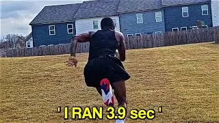 Shank BEATS IshowSpeed's 40-yard time.