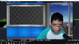 cara setting studio green screen di vmix 
