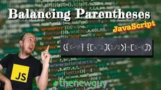Balancing parentheses algorithm with javascript