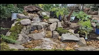 DIY Pondless Waterfall & Stream, pt 1