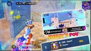 AEMY VS GIRL STREAMER || IN 5 RANKING BGMI CLUTCHES HIGHLIGHTS