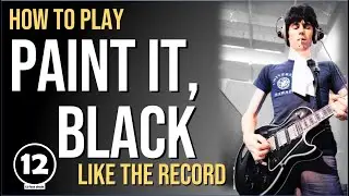 Paint it Black - The Rolling Stones | Guitar Lesson