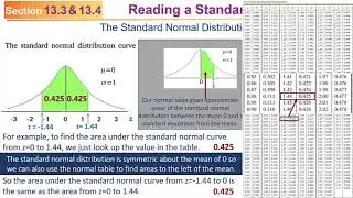 MATH 110 Chap 13 (S2020): Learning to Use the z-table