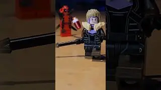 I made GAMBIT in LEGO! #lego #gambit #deadpool