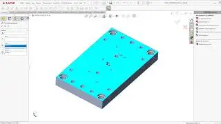 Уроки SolidCAM: Использование группы шаблонов SolidCAM / Tutorial SolidCAM: Use templates