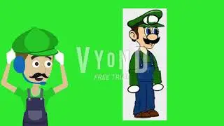 Luigi Character Design Comedy World Real to Fake