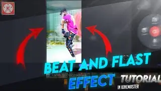 How to add Beat and Flash Effect in kinemaster 🔥⚡ || FF Edit Tutorial short Video 💥