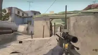 [CS:GO] AWP 4k w/ noscope on Mirage (fast 1v3 clutch)