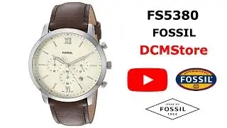 FS5380 Fossil Neutra Chronograph Brown Leather