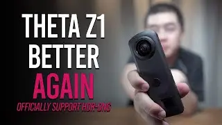 THETA Z1 BETTER AGAIN!!! THETA Stitcher 2.10 Add The Support for HDR-DNG with DualFIsheye Plugin 2.8