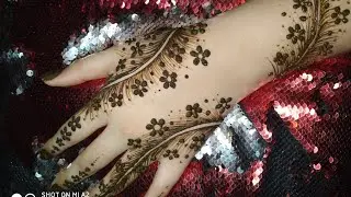 Feather mehndi design ( Part 2 ) Eid special | BY AAA Crafters