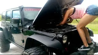 Light Bar Install How To Starring Jeep Girl