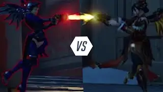 Overwatch 2 Mercy Anime Battle