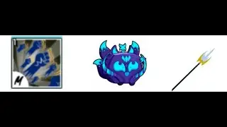Blox Fruits Kitsune + Godhuman + Spikey Trident combo