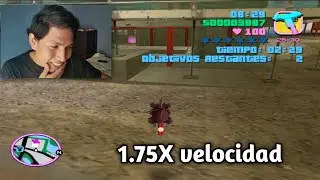 Misión demoledor pero a una velocidad 1.75X -  GTA vice city