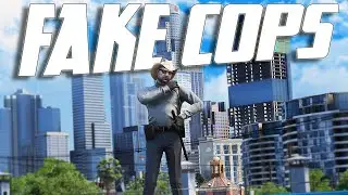 I became a Fake Cop! | GTA Role Play