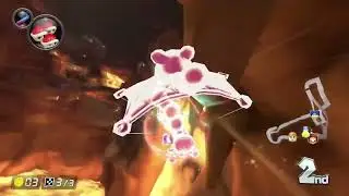Small comeback + The greatest shock dodge you'll ever see on Bowser's Castle