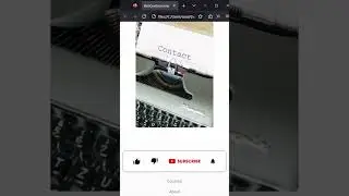 Responsive Bootstrap 5 Website Contact Page #shorts #website #coding #webdevelopment #mobile