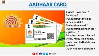 Interesting facts about Aadhaar