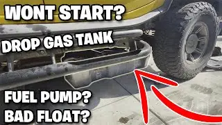 Hummer H2 or GM Truck Fuel Tank Removal and Replace Fuel Pump