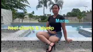 Marie Amputee Heel Crutching