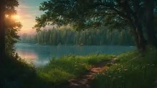 Sea of Evergreens | 1-hour Relaxing Music with Serene Nature for anxiety and focus
