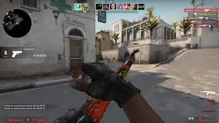 nice multikill in deathmatch csgo with my friends talking in the background.