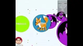Eu Jogandpo agario (to melhorando):v