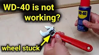 Cresent Wrench Wheel Stuck... How to Fix it when Seized Up.