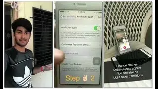 Flash N Self Record Transition Tutorial TikTok