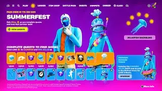 Fortnite Summerfest! (FREE REWARDS)