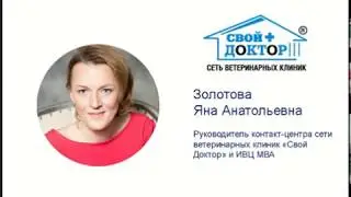 Опыт сети ветеринарных клиник «Свой Доктор»
