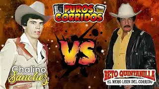 Chalino Sanchez - Beto Quintanilla || Puros Corridos Mix 2023 - Puros Corridos Chingones - 20 Exitos