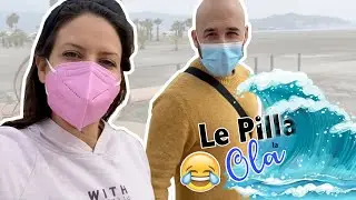 ¡¡Le Pilla La Ola!! 😂 Puente De Andalucía 2021 | El Mundo En Mis Manos
