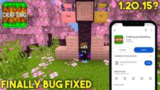 Crafting and Building Bug Fixed? | Crafting and Building