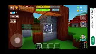 Making a Stone Hut in Block Craft 3D