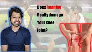Does running really damage your knees? The truth behind this belief! By Dr Skanda